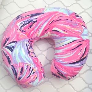 Lilly Pulitzer neck pillow